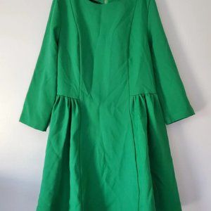 Girls Green dress medium Christmas Holiday